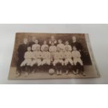 FOOTBALL, postcard, RP, showing Blackpool P.O. FC, Schools League Champions (n.y.), c.1900, G