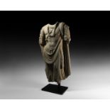 Gandharan Standing Bodhisattva Statue