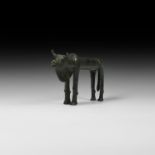 Western Asiatic Standing Bull Statuette