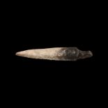 Neolithic Knapped Spearhead