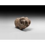 Indus Valley Carved Ram Figurine