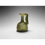 Roman Green Glass Jug