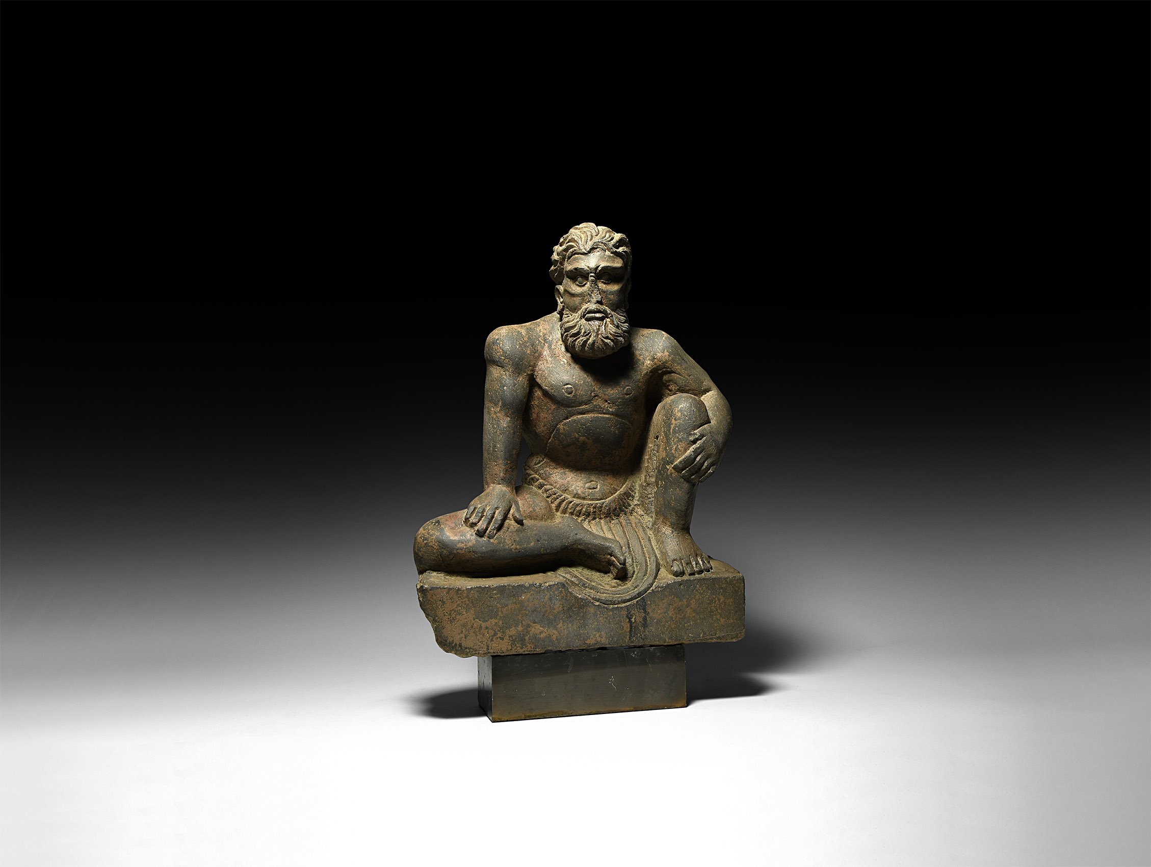 Gandharan Crouching Atlas Figure