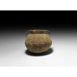 Western Asiatic Nabataean Ribbed Jar