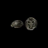 Large Phoenician Scarab Amulet