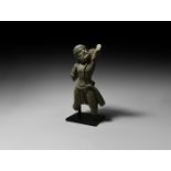 Gandharan Atlas Statue