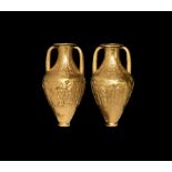 Phoenician Gold Miniature Amphora