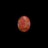 Greek Gemstone with Cynocephalos