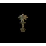 Large Anglo-Saxon Cruciform Brooch