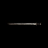 Viking Oakeshott Type XII Sword with Silver Inlaid Hilt