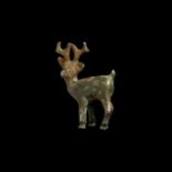 Roman Silver Stag Statuette