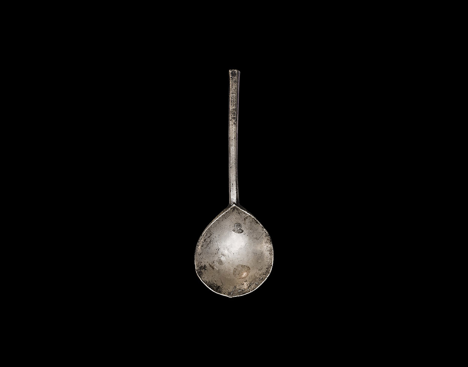 Post Medieval Dutch Pewter Spoon