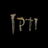 Roman Crossbow and Bow Brooch Collection