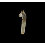 Mughal Rock Crystal Dagger Handle