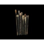 Roman Ligula Spoon Collection