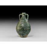 Parthian Green Glazed Vessel