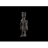 Phoenician Silver Figural Amulet