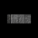 Western Asiatic Cylinder Seal with Figures