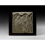 Romanesque Carved Relief Panel