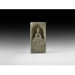 Chinese Wei Buddha Brick