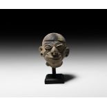 Pre-Columbian Ecuadorian Tolita Head