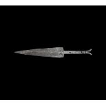 Medieval Dagger with Lobed Pommel