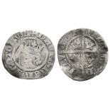 Scotland - David II - Edinburgh - Blundered Penny