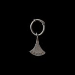 Viking Silver Axe Pendant