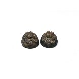 Chinese Han Rat Weight Pair