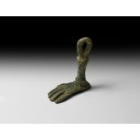 Roman Foot Pendant