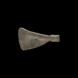 Iron Age Celtic Silver Axe Pendant