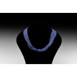 Roman Lapis Lazuli Bead String Group