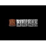 Western Asiatic Jemdet Nasr Cylinder Seal