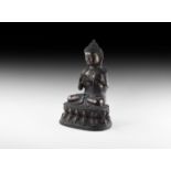Chinese Gilt Seated Buddha Figure