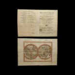 Orbis Terrae Compendiosa Descriptio' World Map