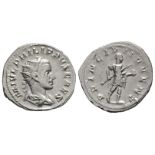 Philip II - Emperor Standing Antoninianus