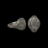 Medieval Silver Signet Ring