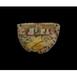 Egyptian Painted Cartonnage Collar