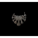 Viking Silvered Pendant