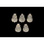 Indian Rock Crystal Pendant Group