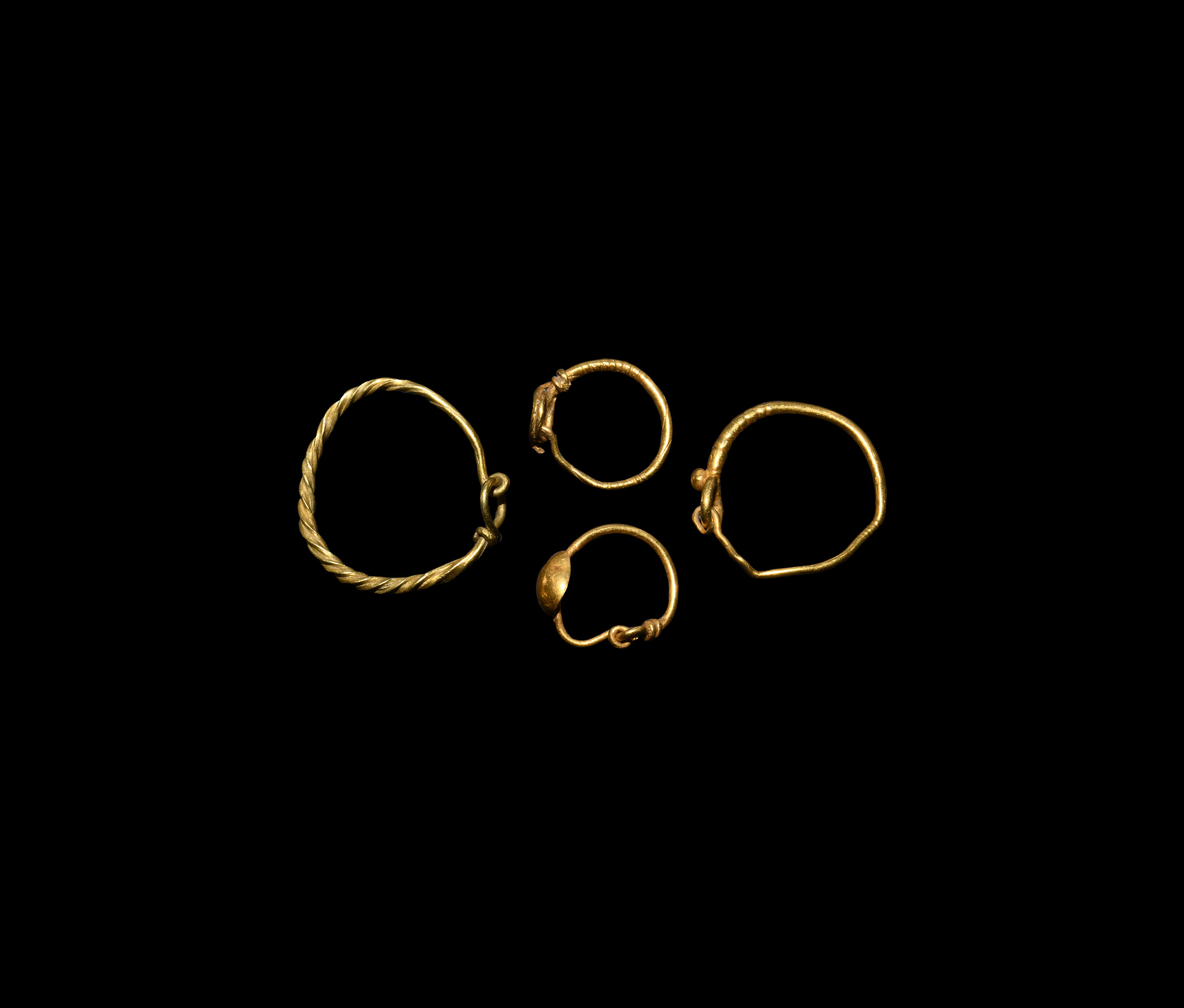 Roman Gold Earring Group
