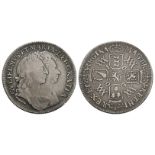 William and Mary - 1693 - Shilling