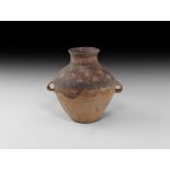 Chinese Neolithic Storage Vessel