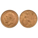 George V - 1921 - Farthing