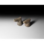 Roman Finger-Gesture Smoothing Stone Group