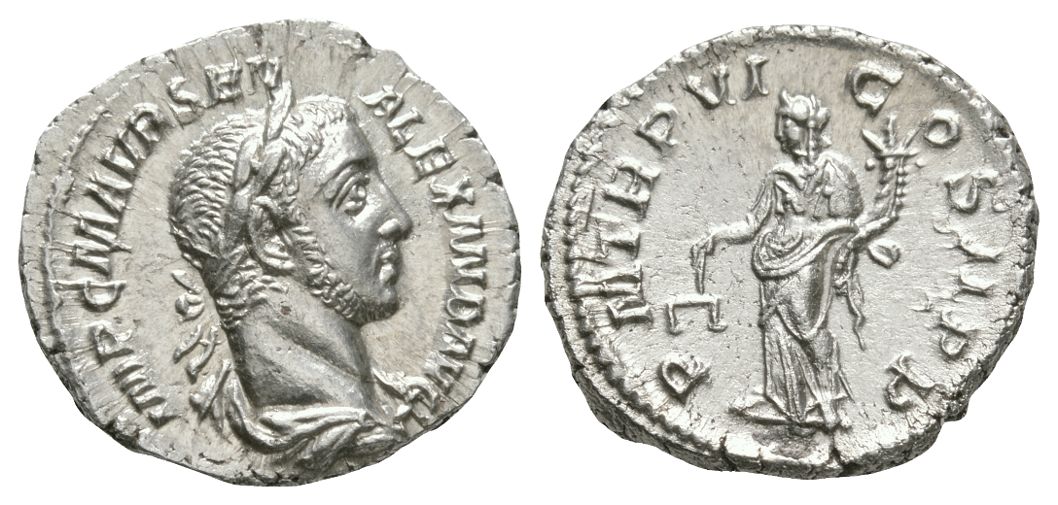 Severus Alexander - Aequitas Denarius