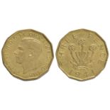 George VI - 1941 - Brass Threepence