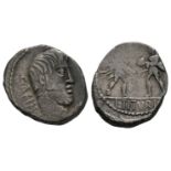 L Titurius L.f. Sabinus - Sabine Women Denarius