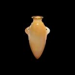 Roman Agate Alabastron Perfume Vessel