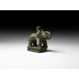 Indian Elephant Statuette